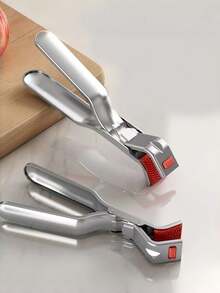 Multi-Angle Heat-Resistant Tongs, Suitable For Microwave, Pizza Tray, Oven, Air Fryer, Steamer, Etc. - Multicolor - View 9