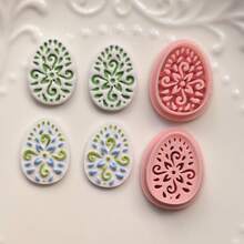 Polymer Clay Cutter Set,Pineapple Swan Cowboy Hat Boot Vintage Oval Flower Leaf Shape Clay Cutters For Earrings Making,DIY Soft Clay Jewelry Molds - Butterfly - View 16