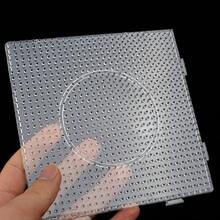 6/8pcs Large Transparent Perler Beads Board - DIY Craft Supplies - Plastic Material - Perfect For Jewelry Making And Handmade Projects - Large Transparent 2.6mm Fused Bead Plate - View 7
