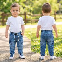 Baby Boys Denim - 藍色 - 查看 1