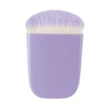 1 pièce Pinceau à blush petit plat en forme de haricot avec boîte en papier, pinceau de maquillage multifonction, poils super doux, outil de maquillage rose mignon - Multicolore - Voir 12