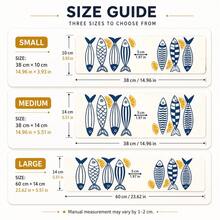 1pc Fish Pattern Anti-Slip Diatom Mud Faucet Drain Pad, Quick-Dry Absorbent Sink Splash Guard, Rubber Base, Suitable For Kitchen/Bathroom Faucet - Multicolor - View 4