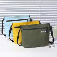 Sac bandoulière de rangement extérieur imperméable, sac portable à fermeture éclair résistant à l'eau, sangle d'épaule réglable, parfait pour la plage, le camping, la randonnée et les voyages - Multicolore - Voir 8