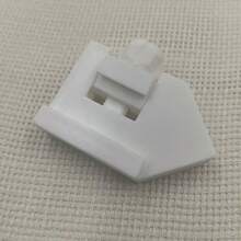 1 pieza Bloque de posicionamiento de regla ajustable, adecuado para medición de ángulos de 90° y 45° y marcado de carpintería - Blanco - Ver 4