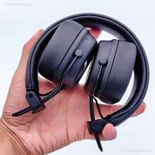 Marshall Major IV 4 无线蓝牙耳机，经典耳塞，深沉低音，可折叠，流行摇滚，复古音乐耳机，原装正品 - 棕色 - 查看 6