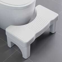 Premium Toilet Stool Squat For Adults, Non-Slip Squatting Poop Stool For Bathroom, Portable , 7 Inch Potty Foot Step - View 8