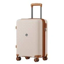 Carry On Suitcase Small 20 Inch Cabin Luggage Medium 24 Inch Large 28 Inch PP Hard Shell Expandable Lightweight TSA Lock Cup Holder 3 Piece Set Beige - Beige - View 14