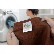 Premium Wash Cloths Pack Of 12 13" X 13" 100% Ring Spun Cotton Luxury Washcloths Ultra Soft Face Towels Highly Absorbent Wash Cloths For Face - Dark Brown - View 4