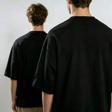 Herren Mode Casual Top-QualitäBaumwollmischung Cooles Lustiges Design Bedrucktes-Shirt Locker Sitzend Sommer Herren-Shirt O-Ausschnittänner Tees-Shirt Top - Farbe 2 - Übersicht 6