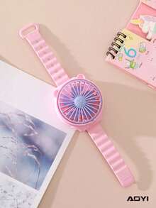 Portable Fans - 분홍색 - 보기 2