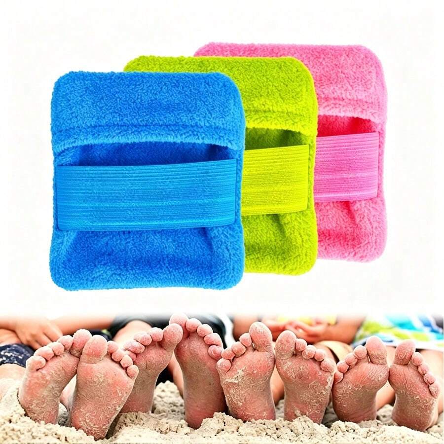Sand Removal Glove, Sand Cleaning Glove Suitable For Family Use, Beach Travel Essential, Vacation Essential - Cleaning Wipe - View 1