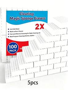 1/5/10/15/20pcs High Density Compressed Nano Sponge, Magic Cleaning Sponge, Car Interior Cleaning, Stain Removal, Durable, Kitchen Sponge - Cleaning Wipe - View 10