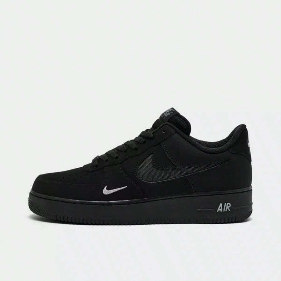 Nike Air Force 1 '07 LV8 Casual Shoes Men's Black/Cool Grey/Cool Grey IW3476-001 | Court-To-Street Style, Iconic Silhouette - 冷灰色 - 查看 1