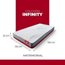 Atlas Del Descanso Atlas Infinity 24cm Double Mattress In Box - White - View 8
