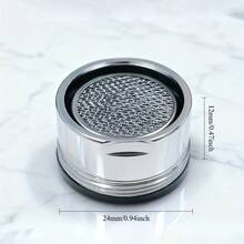 3 Piecesanti-Splash Faucet With Foaming Device And Spray Head - Made Of Plastic/Metal, Suitable For Kitchen And Bathroom Sinks. Easy To Install As A DIY Sink Modification Accessory, Ideal For Homes, Bars, And Shower Rooms. - A - View 4