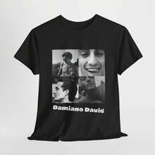 Damiano David-Shirt, Unisex Graphic Shirt For 2025, Casual Rock Shirt For Fans Of The Frontman, Everyday Clothing - Color 1 - View 2
