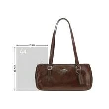 Asher Coach Series Brand Logo Ladies Shoulder Bag CBJ05SVMPL - Maple Leaf Color CBJ05SVMPL - View 8