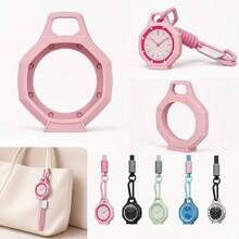 Shockproof Silicone Protective Case For AP Royal Pop X - Lightweight Full Coverage Frame Protective Cover With Lanyard Ring And Clip-On Bag Hook Design, Outdoor Decoration, Personalized Watch Accessory, Perfect Travel And Daily Gift - Multicolor - View 2