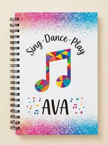 Customized Name Loop Notebook, Suitable For Primary School Students, Parents, Teachers And Gift Buyers. It Is An Assignment Record Book, Suitable For Various Occasions Such As The Start Of The School Year, The New Semester, And Christmas. - Multicolor - View 10