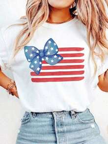 Women T-Shirts - 白色 - 查看 1