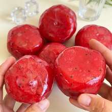 Watermelon Ice Smoothie Handmade Ball Stress Relief Sound-Activated Squeeze Toy Wholesale - Multicolor - View 6