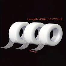 3 Rolls Multi-Purpose Breathable PE Tape - Transparent Roll - View 2