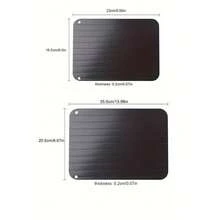 Meat Defrosting Tray - Natural Fast "Magic" Defrosting Board, Quick Defrosting Tray, Frozen Meat Tray, Fast And Convenient Meat Defrosting Tool - Black - View 6