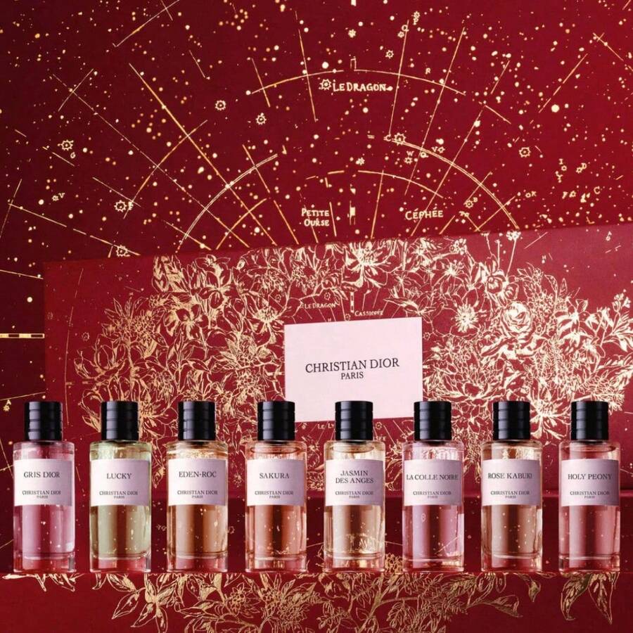 Christian Dior Fragrance Discovery Set - Lunar New Year Limited Edition 8pcs, 7.5ml Each Pcs - Floral - View 1