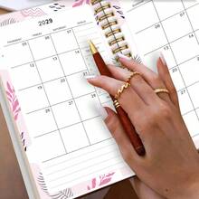 1PC A5 2027-2029 Three-Year Plan Calendar Book, Butterfly Flower Pattern, Three-Year Plan Book, Monthly Plan, Office Desktop, Desktop Organization, Planning And Recording, Schedule Management, Personal Development, Professionals, Entrepreneurs - 1pc - View 6