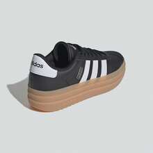 Adidas VL Court Bold T-Toe Retro Thick Sole Sports Casual Skate Shoes Training Shoes IH3081 - Black and White - View 9