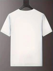 2025 Men'S Novelty Short Sleeve Print T-Shirt - White - View 2