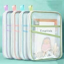 Student Office Document Storage Bag, Suitable For Document Storage, Book Storage, Subject Classification Material Storage, Test Paper & Assignment Storage Bag, Back To School Essential,Back To School Season - Sets - View 1