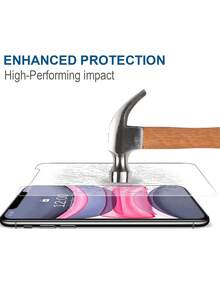 BOLLYMORE 3片裝全螢幕透明鋼化玻璃螢幕保護貼 [9H硬度] [觸控靈敏] [高清] [防碎] [防指紋] [防氣泡] [防刮] 適用於 iPhone 11/XR, 17 Pro Max 16 Pro Max/16/16 Pro/16 Plus/15 Pro Max/15/15 Pro/15 Plus/14 Pro Max/14/14 Pro/14 Plus/13 Pro Max/13/13 Pro/12 Pro Max/12/12 Pro/11/11 Pro Max/XS/XSMAX/7/8PLUS 16e 17e - 無色 - 查看 4