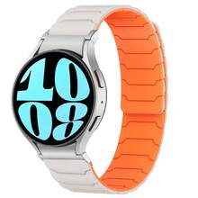 22mm 磁吸硅胶表带，兼容华为 Watch GT5 GT4 3 46mm 和 Amazfit Balance - 22mm - 查看 8