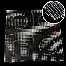 Perler 珠珠板塑膠釘板套組,大正方形透明款,適用 2.6mm 手作珠珠,2/4 件裝 - 串珠板2.6mm - 查看 7