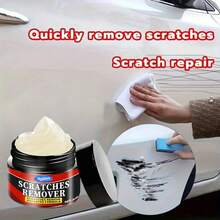 Car Scratch Wax & Swirl Remover Nano Polishing Agent, Car Clay Scratch Repair Paste Set - Suitable For Multiple Car Paint Colors, Used For Vehicle Surface Repair & Maintenance, Car Accessories - A - View 4