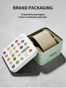 Caja Organizadora de Relojes Resistente a la Presión para Viajes, Empaque de Regalo Elegante para Aniversario, Día de San Valentín, Día del Padre, Graduación FOSSIL-WATCHBOX-1 - Multicolor - Ver 3
