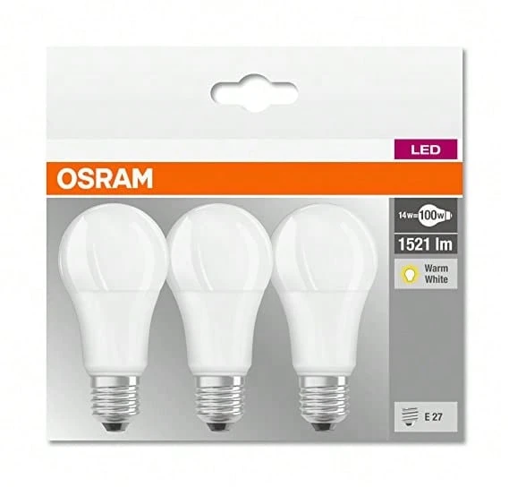 OSRAM LED Bulbs - EU C Type Plug(220-240V) - View 1