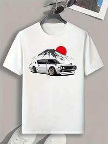 Men'S Casual Short-Sleeve Sports T-Shirt - Schwarz - Übersicht 8