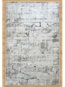 Alfombra moderna estampada Chilai Home, alfombra suave antideslizante para sala de estar y dormitorio, alfombra tipo pasillo, alfombra lavable para cocina, alfombra decorativa para el hogar, hecha en Turquía. - Gris - Ver 5