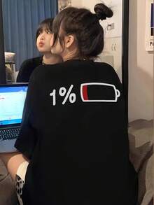 1% Of The Energy Remains - 黑色 - 查看 3