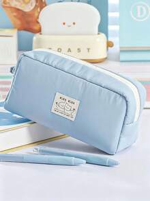 Large Capacity Multi-Function Student Pencil Case, Portable Large Size Pencil Storage Box, Pencil Holder, Back To School Gift, First Day Of School - Multicolor - View 3