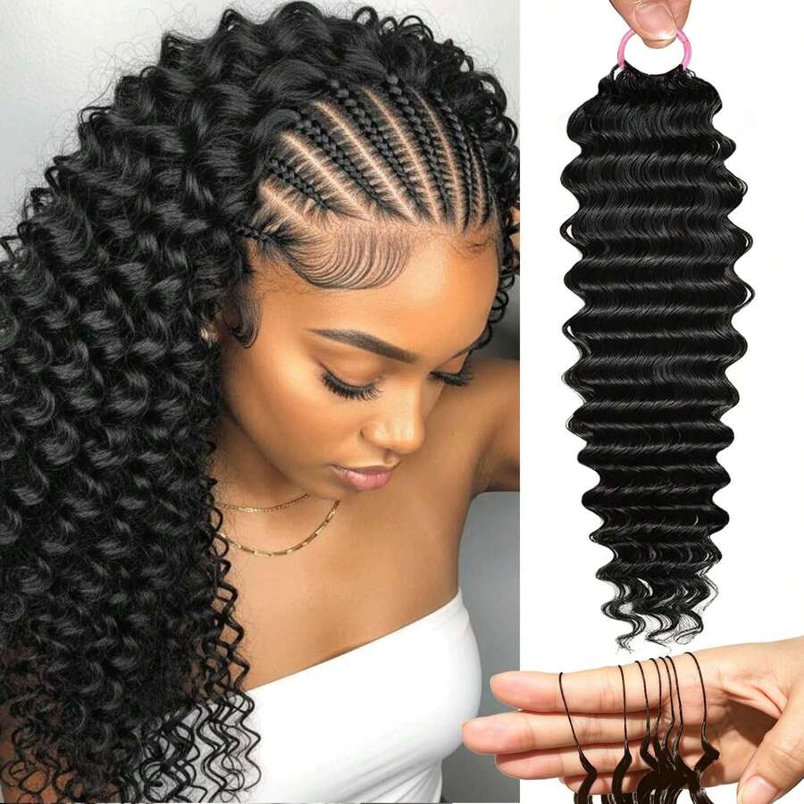 bling hair 4-Pack / 200g Braided Burmese Curly Hair Extensions, Double Knotted, Raw Remy Hair, Pixie Curls, Burmese Curly Remy Hair Bundles