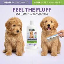 Puppy Shampoo &Amp; Conditioner | Made In USA | Tear Free | Best Shampoo For Puppies | Sensitive &Amp; Itchy Skin Wash | Oatmeal Bathing | Tearless, Lavender, 8oz [We Love Doodles] - ColorA - View 3