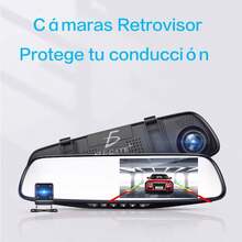 Elegate 2 Cámaras Retrovisor Frente Y Trasera Graba Nocturna - A - Ver 7