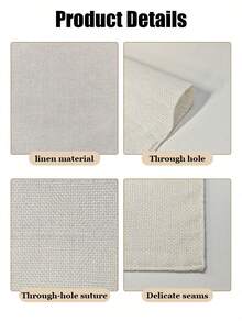 Pure White Linen Blank Base Full Material Free Print Custom Garden Flags Personalized DIY Portrait Text Scenery Universal Yard Decor Four Seasons Outdoor Backdrop Lightweight Waterproof Customized New Flags Private Memory Welcome Fabric Banner - Multicolor - View 9
