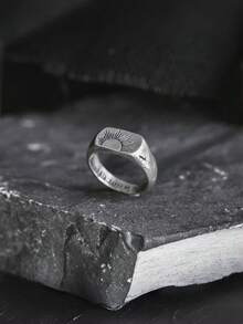 Men's Sunrise Sun Ring Vintage Distressed Ring Suitable For Men's Daily Wear - Men's Sunrise Ring - View 5