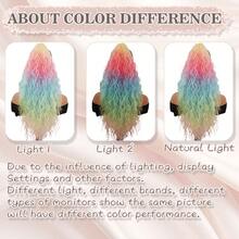 Claw Clip Colorful Ponytail Extension For Women 26 Inch Curly Pony Tail Clip In Hair Extensions Fluffy Natural Looking Synthetic Hairpiece For Daily Use - 彩色 - 查看 8