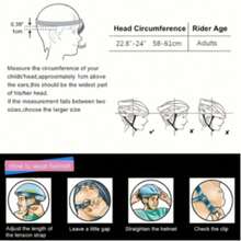 1 Buah Helm Sepeda Dewasa Unisex, Sangat Ringan, Lingkar Kepala Dapat Diatur, Visor Angin yang Dapat Dilepas, Bantalan Dalam Busa EPS Lembut, Desain Ventilasi Bernapas untuk Sepeda Gunung, Sepeda Jalan Raya & Olahraga Luar Ruangan - MultiWarna - View 10