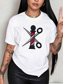 Men T-Shirts - 黑色 - 查看 1
